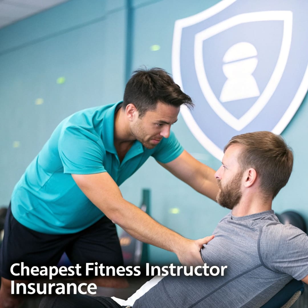 flat realistic style image of a fitness trainer g1